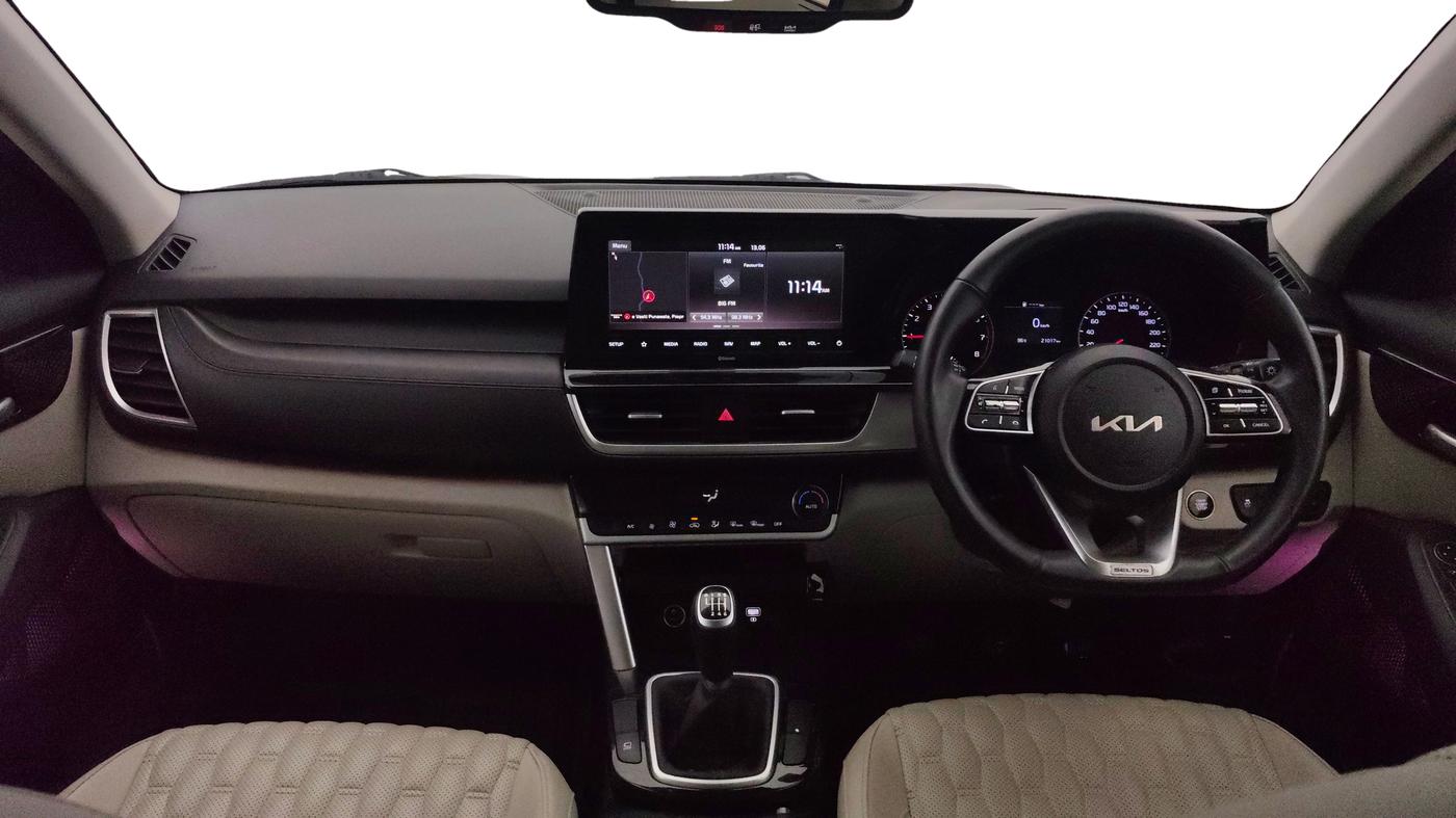 2023 KIA SELTOS HTX PETROL 1.5, Petrol, Manual, 21,017 km, Dashboard