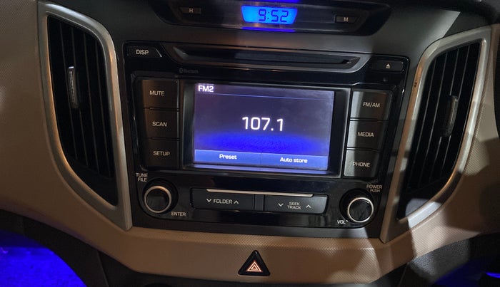 2017 Hyundai Creta E PLUS 1.6 PETROL, Petrol, Manual, 64,996 km, Air Conditioner