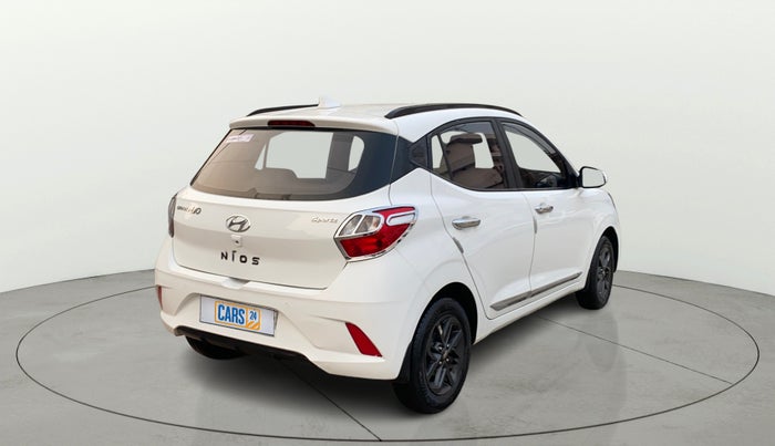 2022 Hyundai GRAND I10 NIOS SPORTZ 1.2 KAPPA VTVT, Petrol, Manual, 19,850 km, Right Back Diagonal