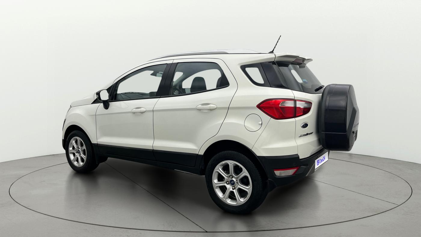 2019 Ford Ecosport TITANIUM + 1.5L PETROL AT, Petrol, Automatic, 38,730 km, Left Back Diagonal