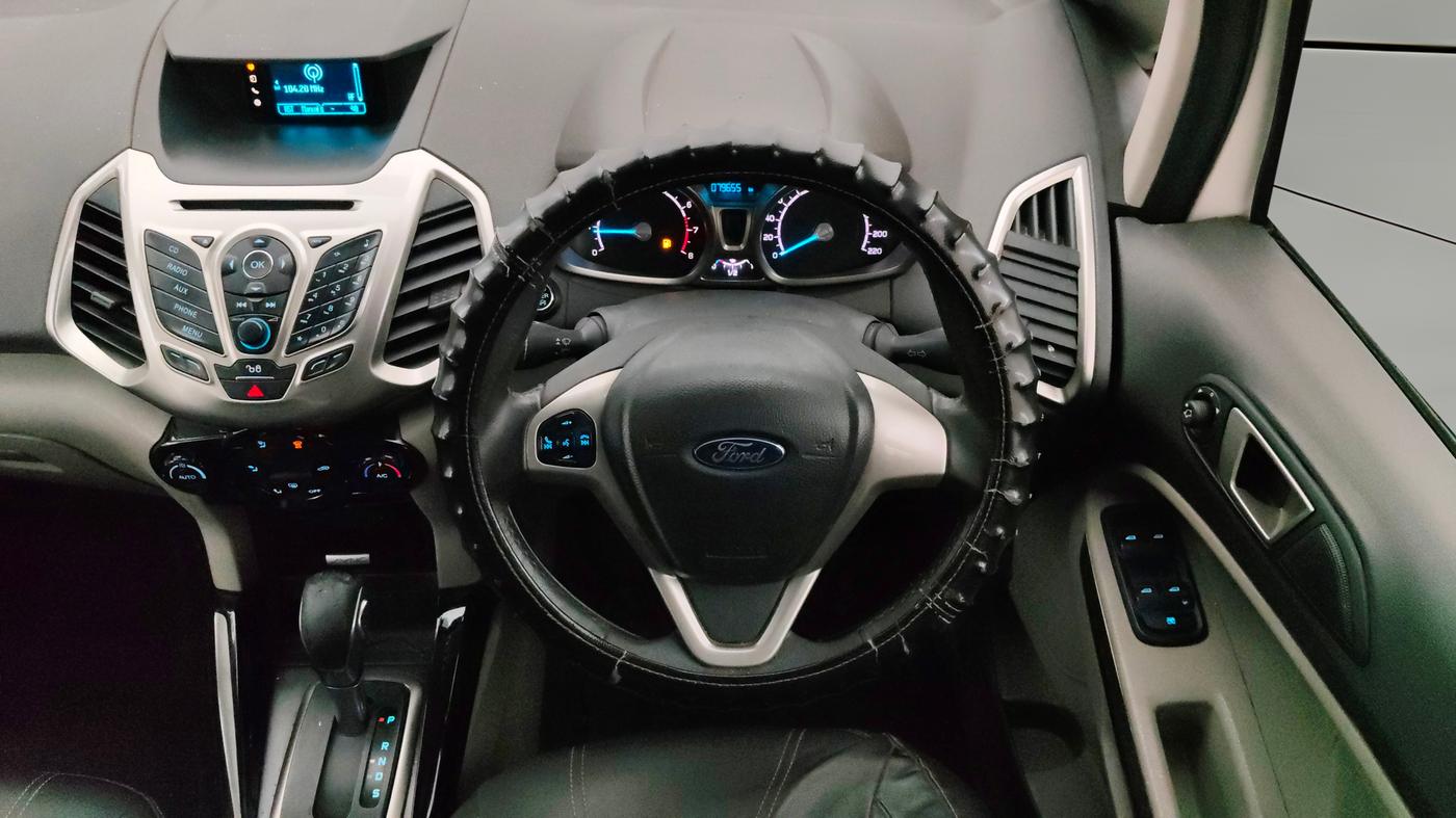 2016 Ford Ecosport TITANIUM 1.5L PETROL AT, Petrol, Automatic, 79,629 km, Steering Wheel Close Up