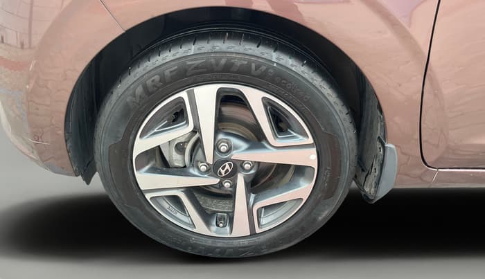 2021 Hyundai AURA SX PLUS 1.2 AMT, Petrol, Automatic, 47,258 km, Left Front Wheel