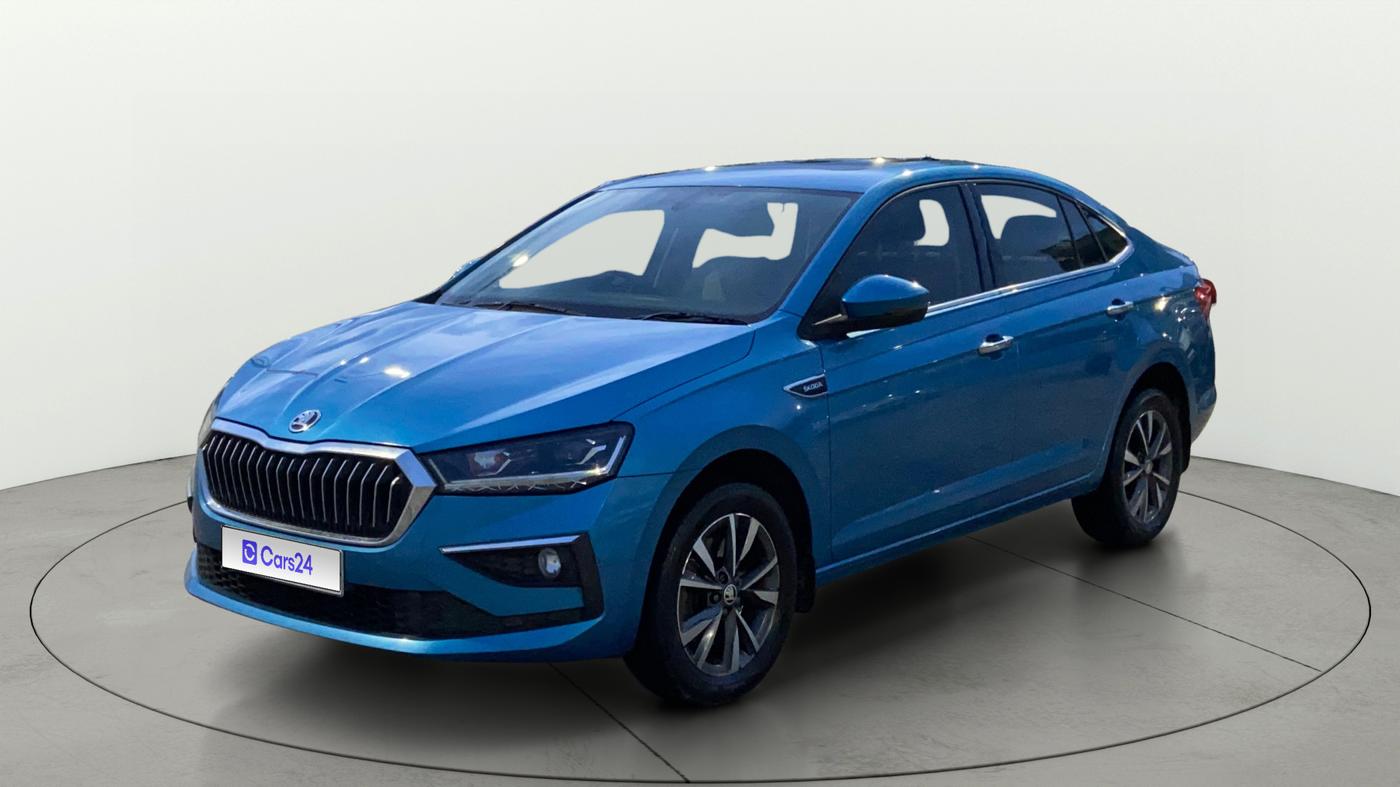 2022 Skoda SLAVIA STYLE 1.5L TSI DSG, Petrol, Automatic, 69,671 km, Left Front Diagonal