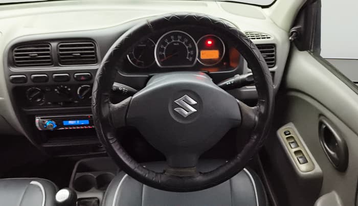 2013 Maruti Alto K10 VXI, Petrol, Manual, 92,367 km, Steering Wheel Close Up