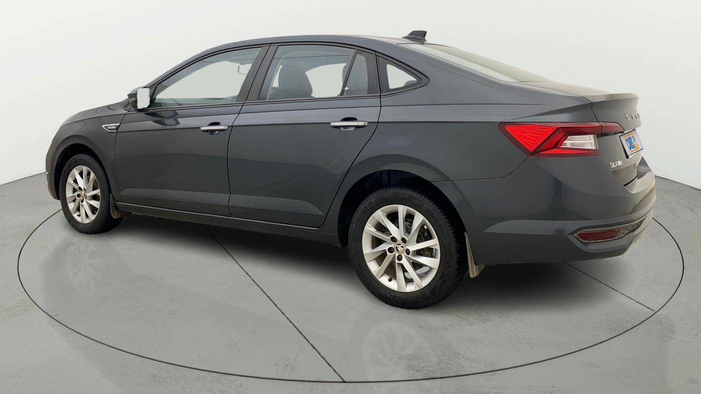 2022 Skoda SLAVIA AMBITION 1.0L TSI AT, Petrol, Automatic, 40,074 km, Left Back Diagonal