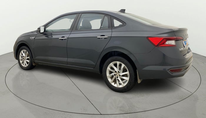 2022 Skoda SLAVIA AMBITION 1.0L TSI AT, Petrol, Automatic, 39,996 km, Left Back Diagonal