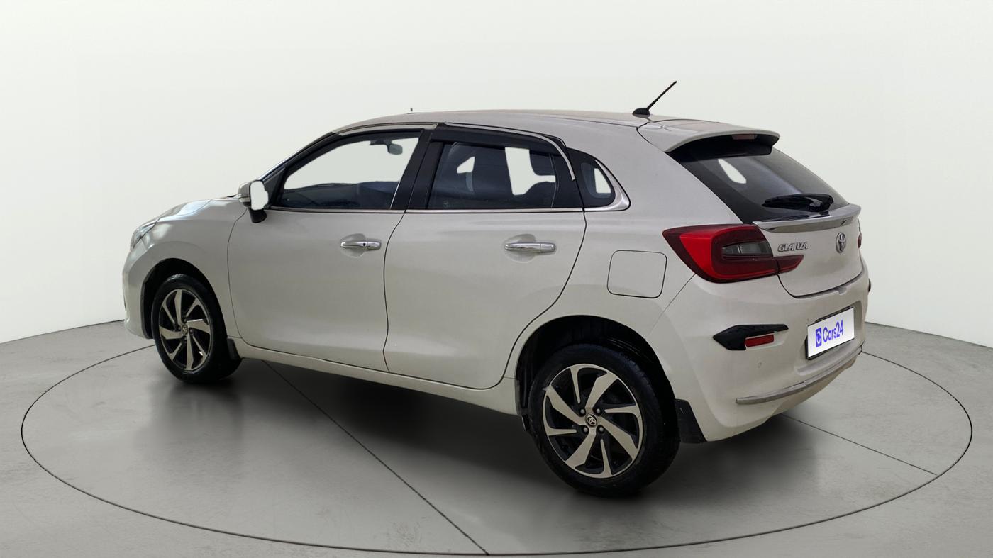 2023 Toyota Glanza G E-CNG, CNG, Manual, 74,710 km, Left Back Diagonal