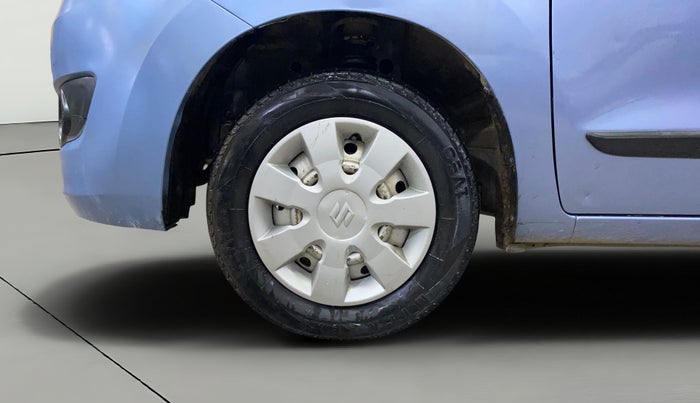 2013 Maruti Wagon R 1.0 LXI, Petrol, Manual, 65,477 km, Left Front Wheel