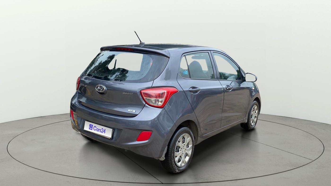 2013 Hyundai Grand i10 MAGNA 1.2 KAPPA VTVT, Petrol, Manual, 93,343 km, Right Back Diagonal