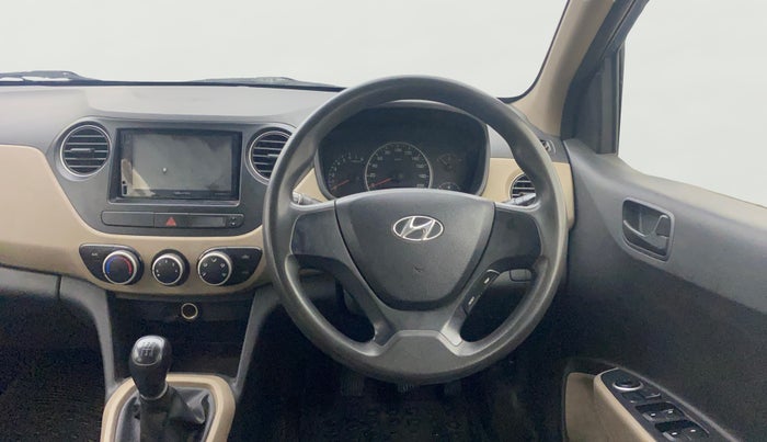 2017 Hyundai Grand i10 MAGNA 1.2 KAPPA VTVT, Petrol, Manual, 86,420 km, Steering Wheel Close Up