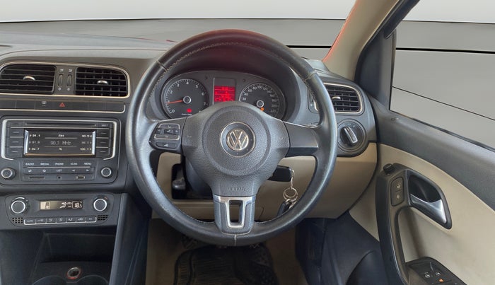 2014 Volkswagen Polo HIGHLINE1.2L, Petrol, Manual, 44,090 km, Steering Wheel Close Up