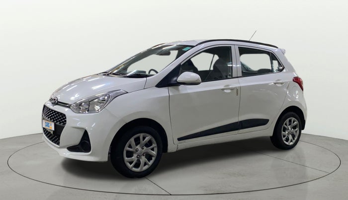 2018 Hyundai Grand i10 SPORTZ 1.2 KAPPA VTVT, Petrol, Manual, 42,162 km, Left Front Diagonal