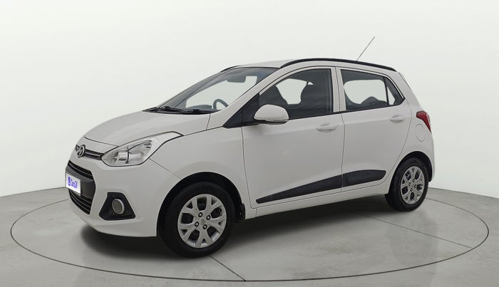 2016 Hyundai Grand i10 SPORTZ 1.2 KAPPA VTVT, Petrol, Manual, 70,486 km, Left Front Diagonal