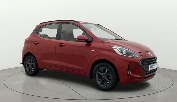2021 Hyundai GRAND I10 NIOS SPORTZ AMT 1.2 KAPPA VTVT, Petrol, Automatic, 58,408 km, Right Front Diagonal