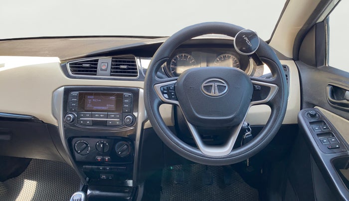 2014 Tata Zest XMS 75PS DIESEL, Diesel, Manual, 1,05,964 km, Steering Wheel Close Up
