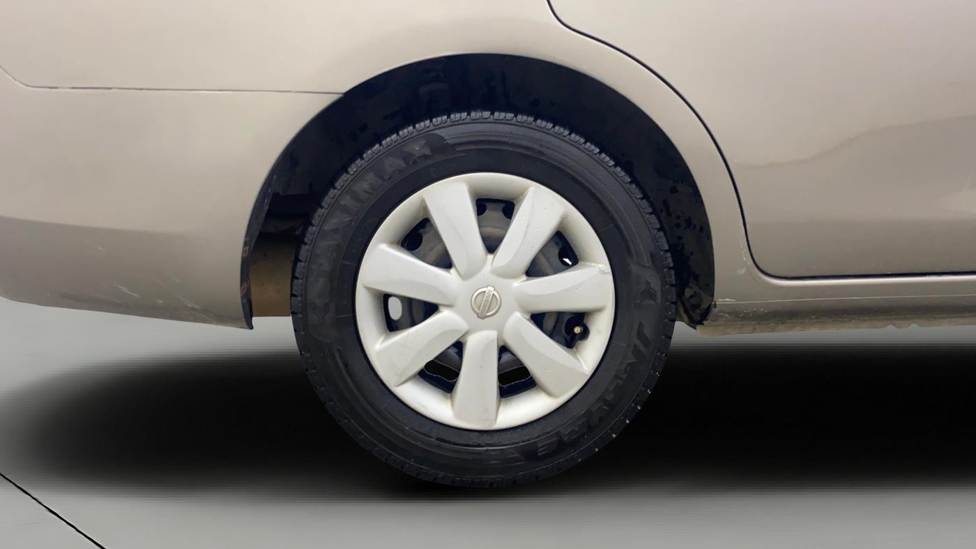 2012 Nissan Sunny XL DIESEL, Diesel, Manual, 1,17,917 km, Right Rear Wheel