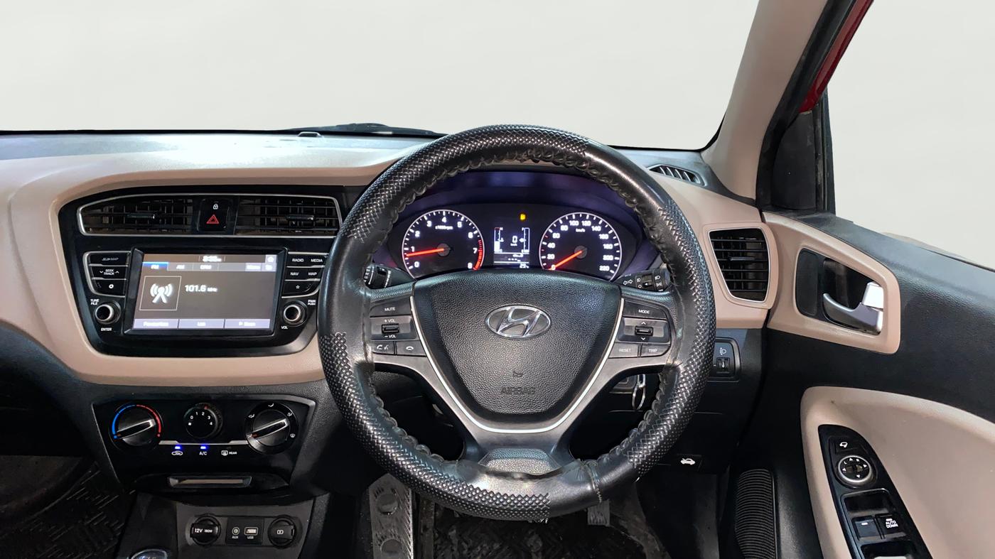 2019 Hyundai Elite i20 SPORTZ PLUS 1.2, Petrol, Manual, 36,738 km, Steering Wheel Close Up