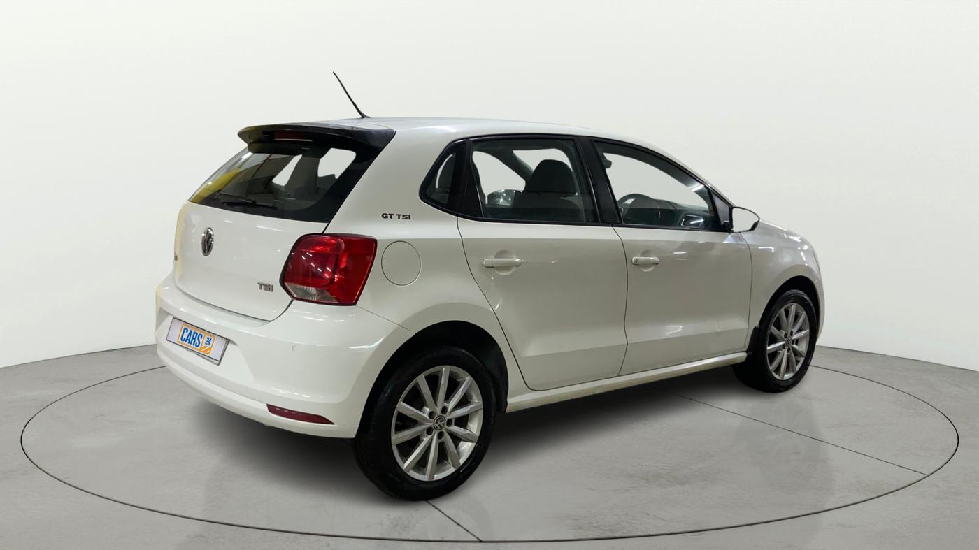 2017 Volkswagen Polo GT TSI AT, Petrol, Automatic, 66,547 km, Right Back Diagonal