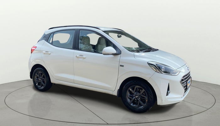 2021 Hyundai GRAND I10 NIOS SPORTZ AMT 1.2 KAPPA VTVT, Petrol, Automatic, 54,595 km, Right Front Diagonal