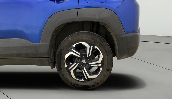 2022 Maruti BREZZA ZXI + AT SMART HYBRID, Petrol, Automatic, 80,733 km, Left Rear Wheel