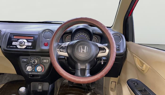 2015 Honda Brio S MT, Petrol, Manual, 61,811 km, Steering Wheel Close Up