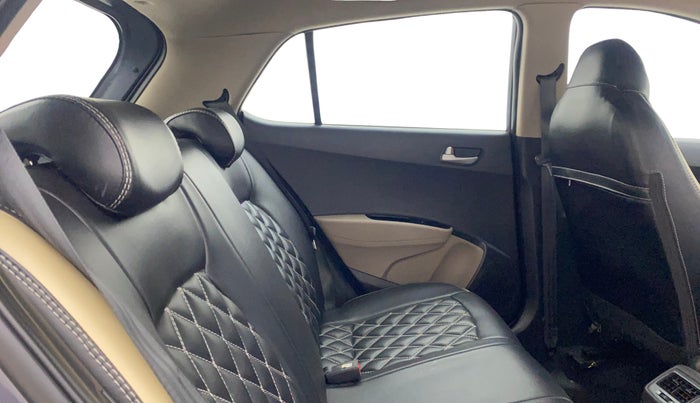 2014 Hyundai Grand i10 ASTA AT 1.2 KAPPA VTVT, Petrol, Automatic, 78,922 km, Right Side Rear Door Cabin