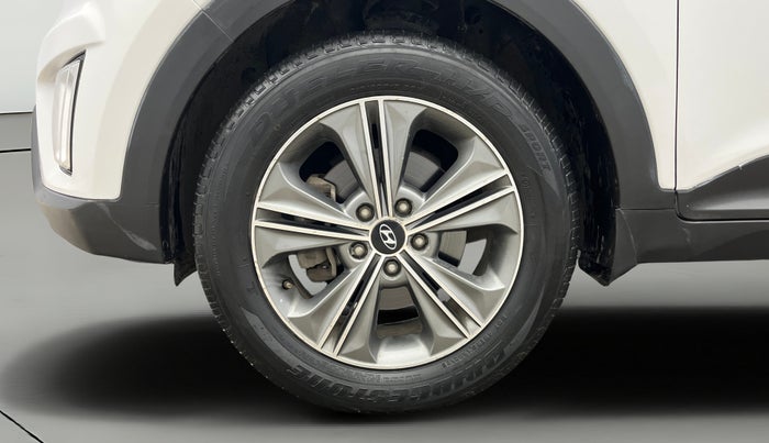 2017 Hyundai Creta SX PLUS AT 1.6 PETROL, Petrol, Automatic, 15,326 km, Left Front Wheel