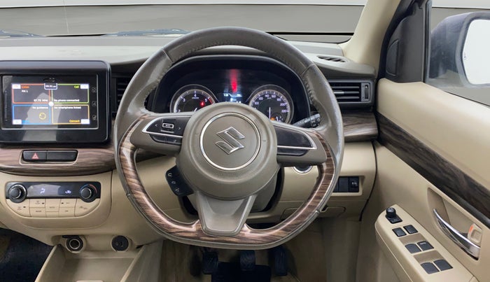 2019 Maruti Ertiga ZDI+ 1.5, Diesel, Manual, 1,28,670 km, Steering Wheel Close Up