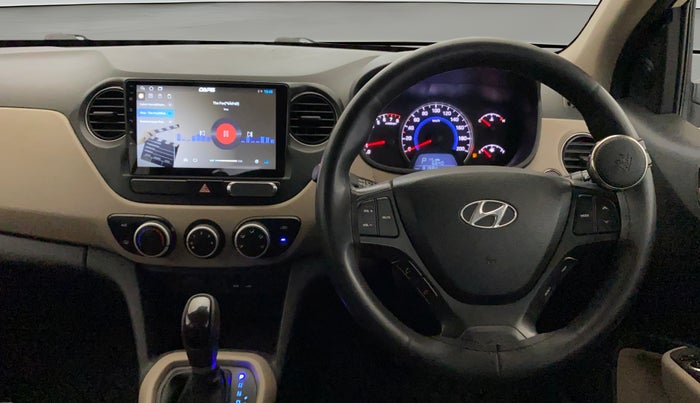 2014 Hyundai Grand i10 ASTA AT 1.2 KAPPA VTVT, Petrol, Automatic, 81,983 km, Steering Wheel Close Up