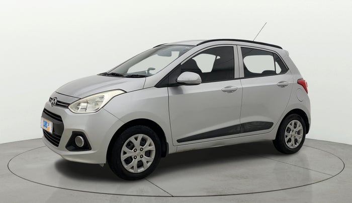 2016 Hyundai Grand i10 SPORTZ 1.2 KAPPA VTVT, Petrol, Manual, 37,395 km, Left Front Diagonal