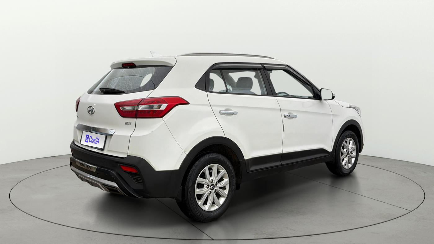2019 Hyundai Creta SX 1.6 PETROL, Petrol, Manual, 47,246 km, Right Back Diagonal