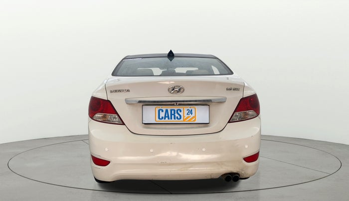 2013 Hyundai Verna FLUIDIC 1.6 CRDI SX, Diesel, Manual, 1,36,029 km, Back/Rear