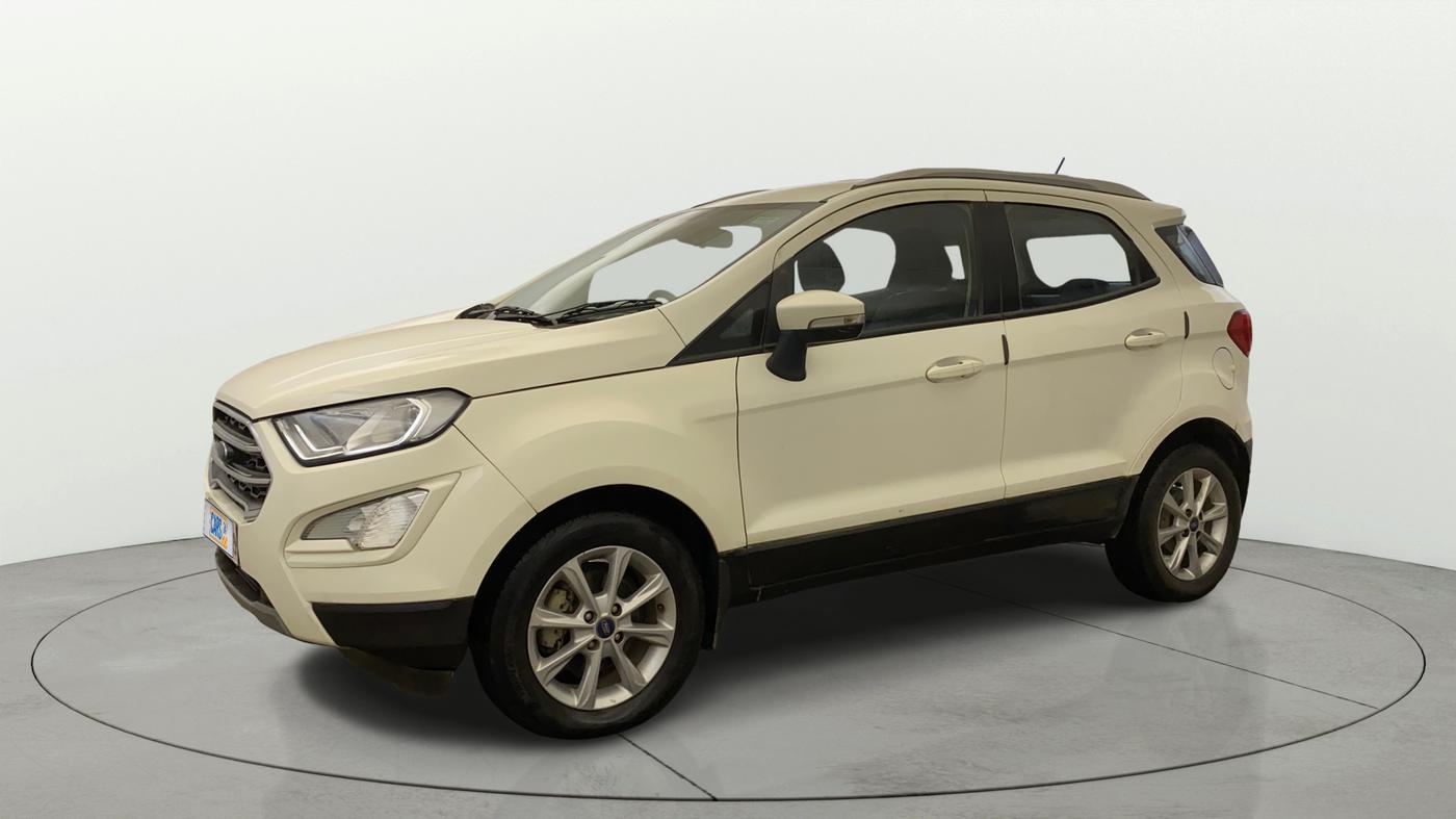 2020 Ford Ecosport TITANIUM 1.5L DIESEL, Diesel, Manual, 1,44,257 km, Left Front Diagonal