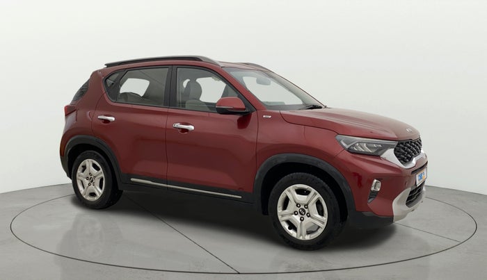2021 KIA SONET HTX 1.0 IMT, Petrol, Manual, 1,14,554 km, Right Front Diagonal