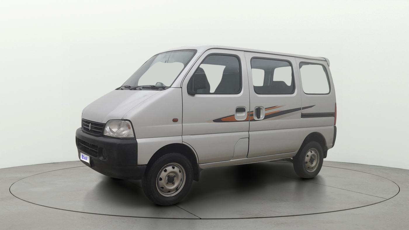 2017 Maruti Eeco 5 STR WITH A/C+HTR, Petrol, Manual, 91,404 km, Left Front Diagonal