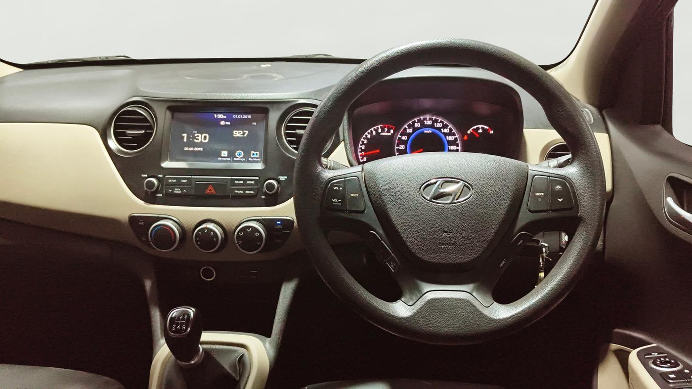 2020 Hyundai Grand i10 SPORTZ 1.2 KAPPA VTVT, CNG, Manual, 49,375 km, Steering Wheel Close Up