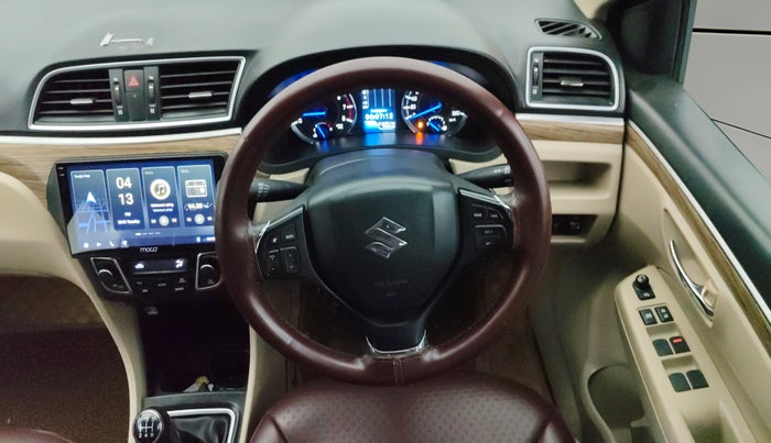 2022 Maruti Ciaz ALPHA 1.5 SHVS PETROL, Petrol, Manual, 76,642 km, Steering Wheel Close Up