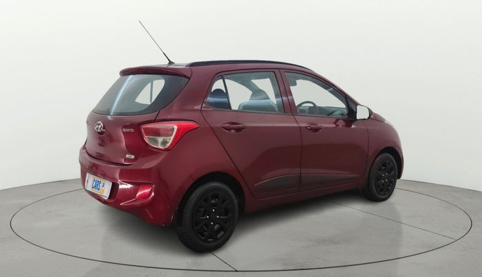 2015 Hyundai Grand i10 SPORTZ 1.2 KAPPA VTVT, Petrol, Manual, 83,156 km, Right Back Diagonal