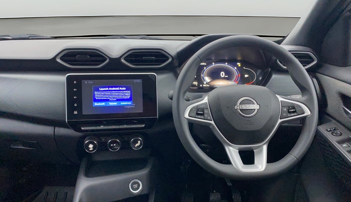 2024 Nissan MAGNITE N-Connecta B4D 1.0 Petrol MT Dual Tone, Petrol, Manual, 3,297 km, Steering Wheel Close Up