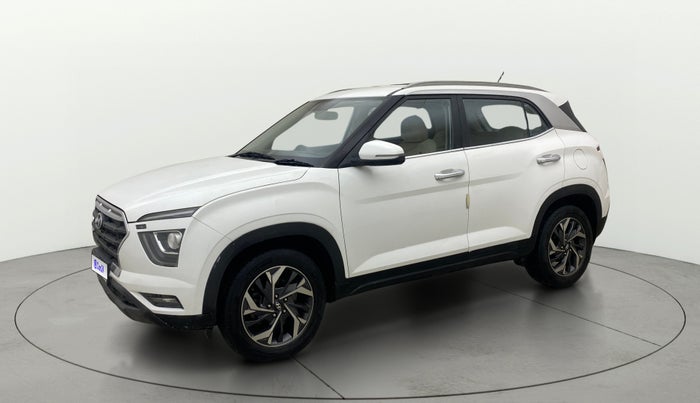 2020 Hyundai Creta E 1.5 DIESEL, Diesel, Manual, 1,20,799 km, Left Front Diagonal