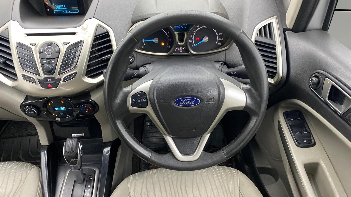 2016 Ford Ecosport TITANIUM 1.5L PETROL AT, Petrol, Automatic, 85,564 km, Steering Wheel Close Up