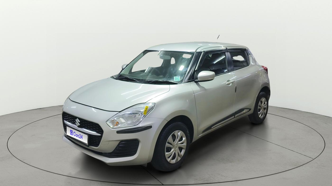 2022 Maruti Swift VXI AMT, Petrol, Automatic, 24,411 km, Left Front Diagonal
