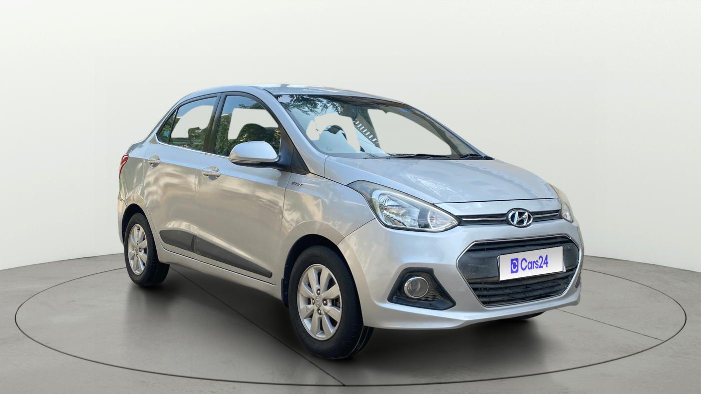 2016 Hyundai Xcent SX 1.2, Petrol, Manual, 1,18,304 km, Right Front Diagonal