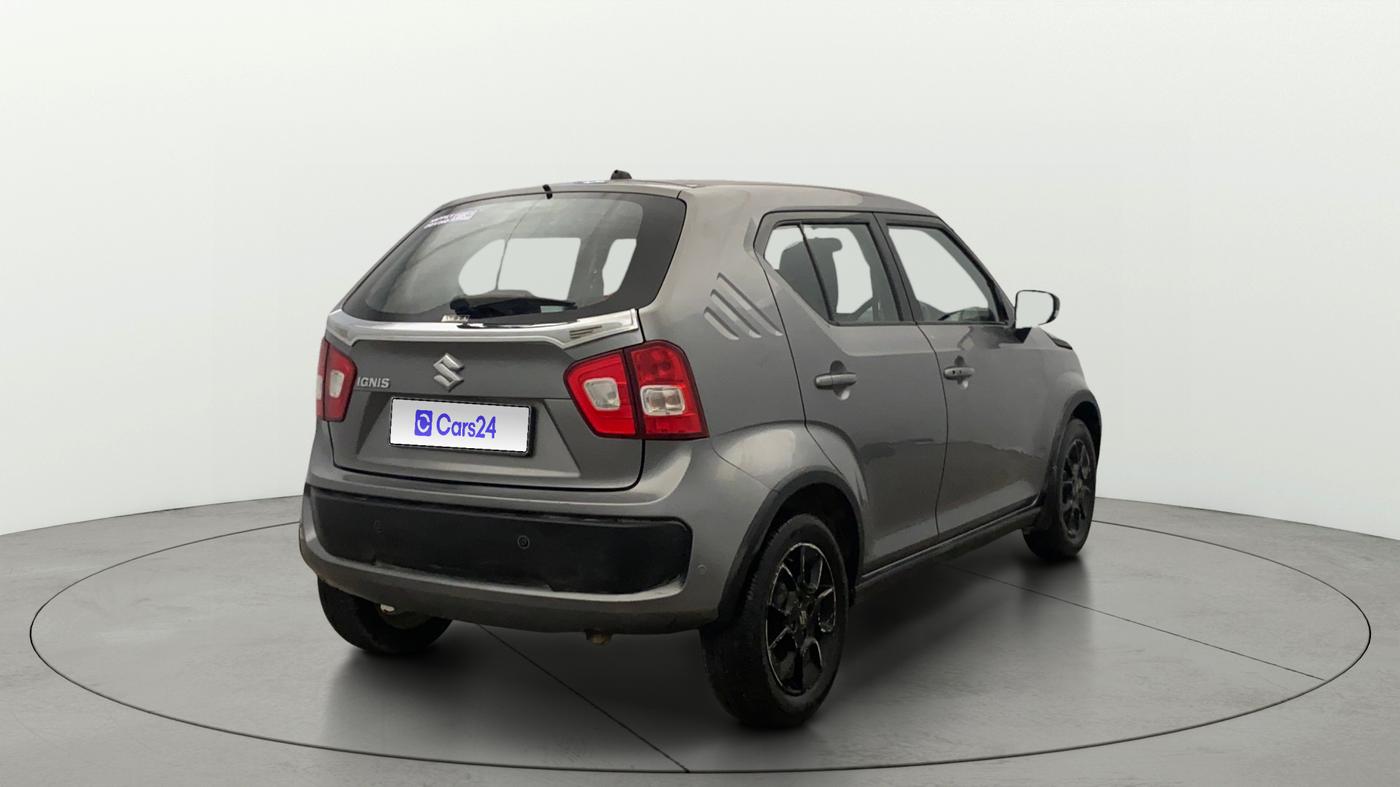 2017 Maruti IGNIS ZETA 1.2 AMT, Petrol, Automatic, 1,43,977 km, Right Back Diagonal