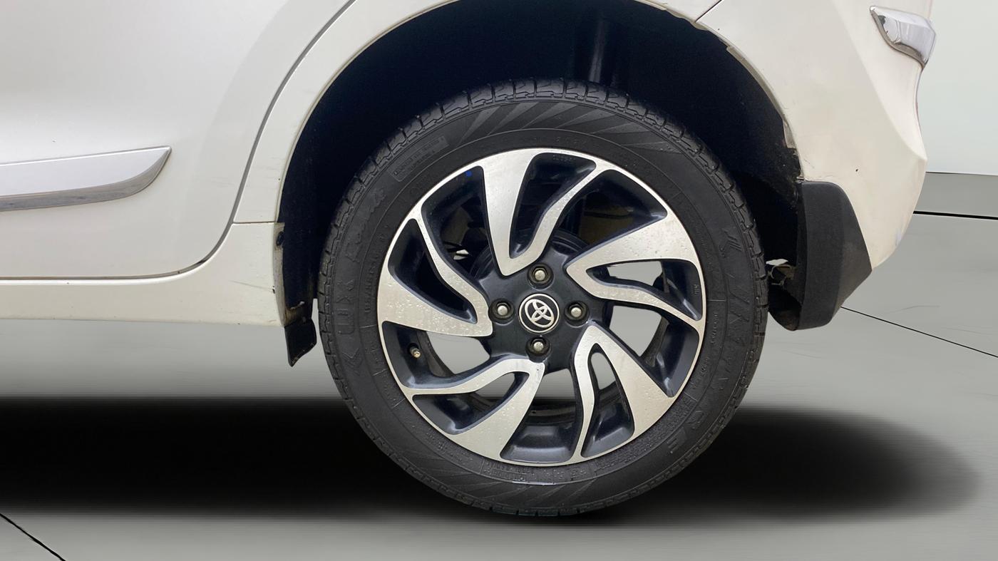 2021 Toyota Glanza G CVT, Petrol, Automatic, 70,609 km, Left Rear Wheel