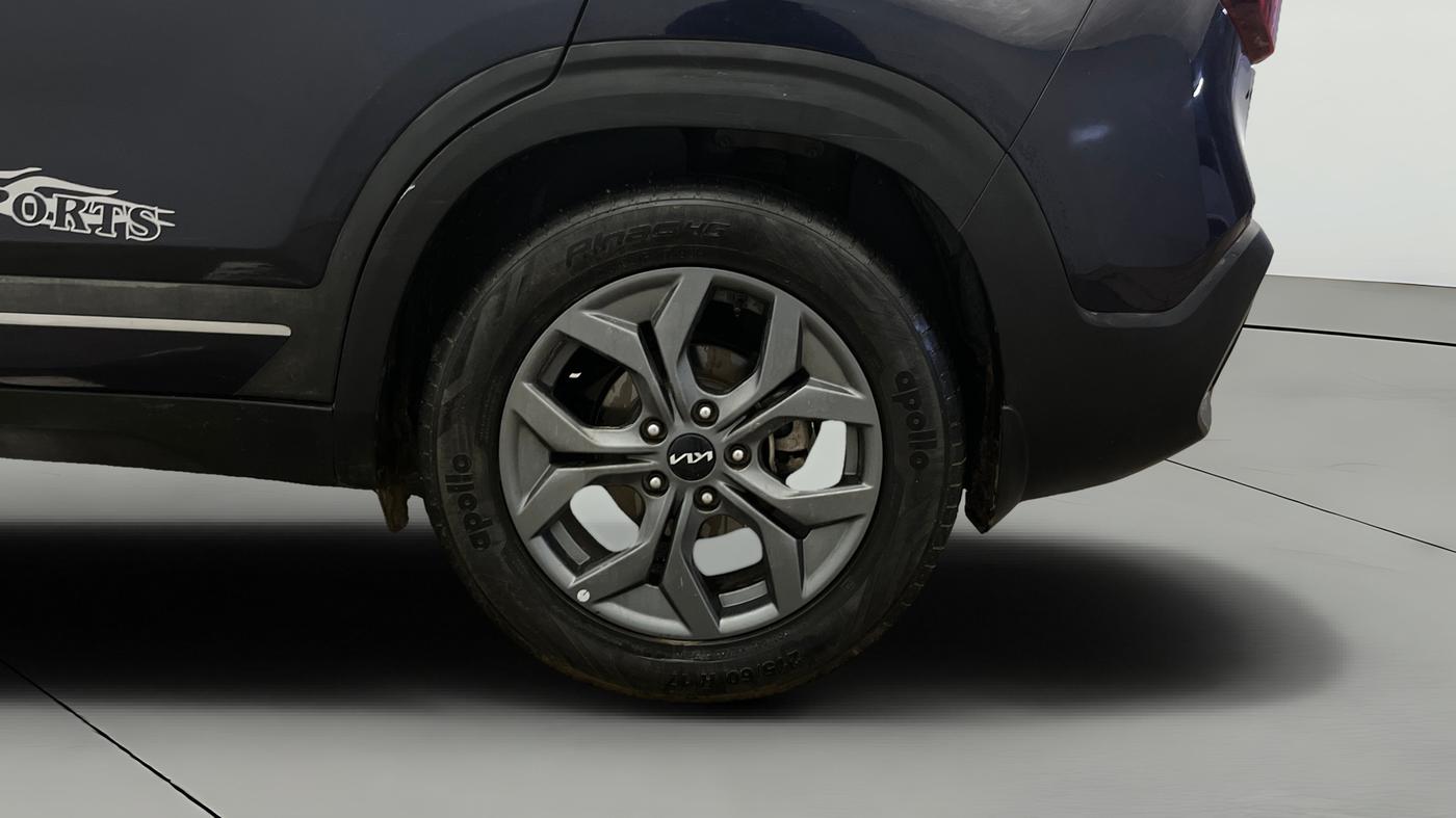 2024 KIA SELTOS  HTX 1.5 PETROL MT, CNG, Manual, 21,801 km, Left Rear Wheel