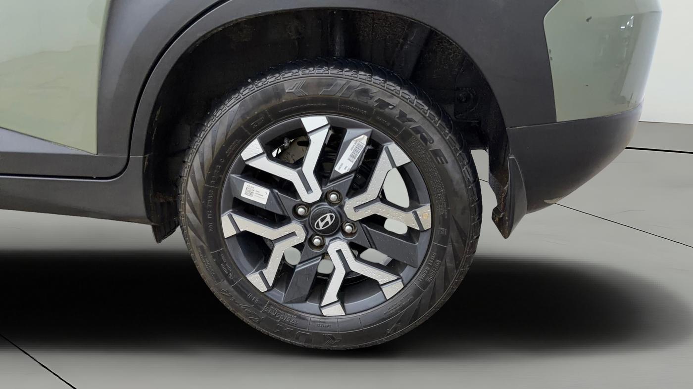 2023 Hyundai EXTER SX(O) CONNECT 1.2 AMT DUAL TONE, Petrol, Automatic, 13,620 km, Left Rear Wheel