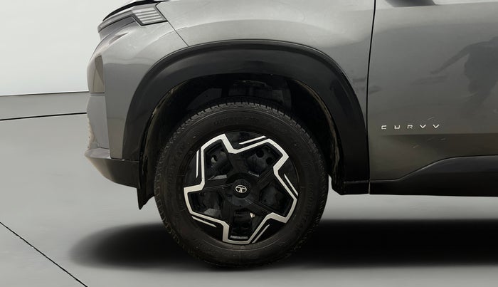2025 Tata Curvv Pure Plus 1.2 Petrol 6MT, Petrol, Manual, 663 km, Left Front Wheel