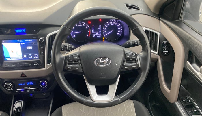 2018 Hyundai Creta SX AT 1.6 PETROL, Petrol, Automatic, 78,241 km, Steering Wheel Close Up