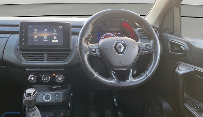 2022 Renault Kiger RXZ TURBO MT, Petrol, Manual, 24,524 km, Steering Wheel Close Up